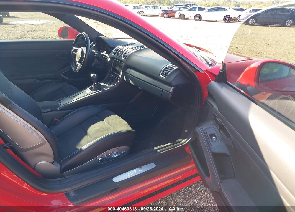 2016 PORSCHE CAYMAN GT4 VIN: WP0AC2A87GK191832