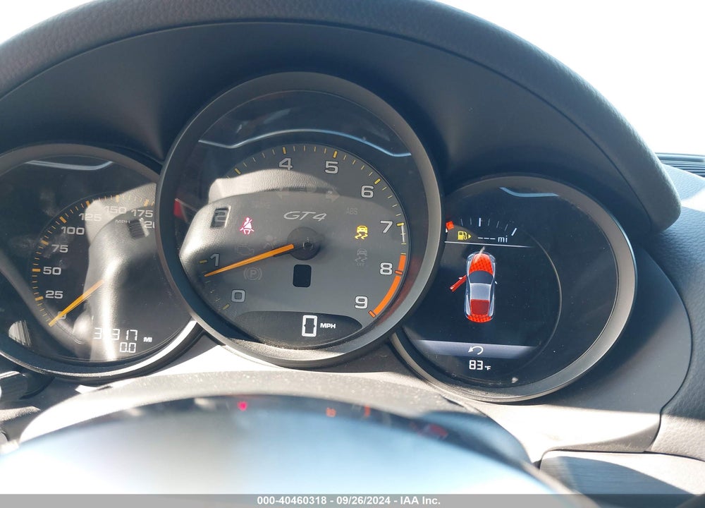 2016 PORSCHE CAYMAN GT4 VIN: WP0AC2A87GK191832