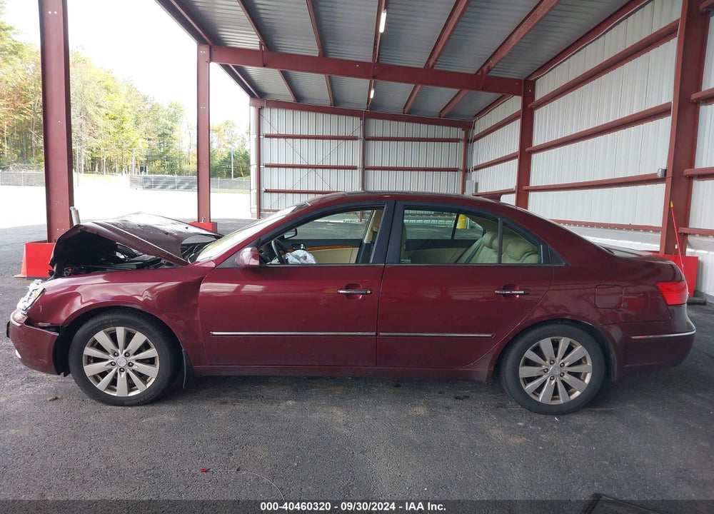 2009 HYUNDAI SONATA LIMITED VIN: 5NPEU46C99H522015