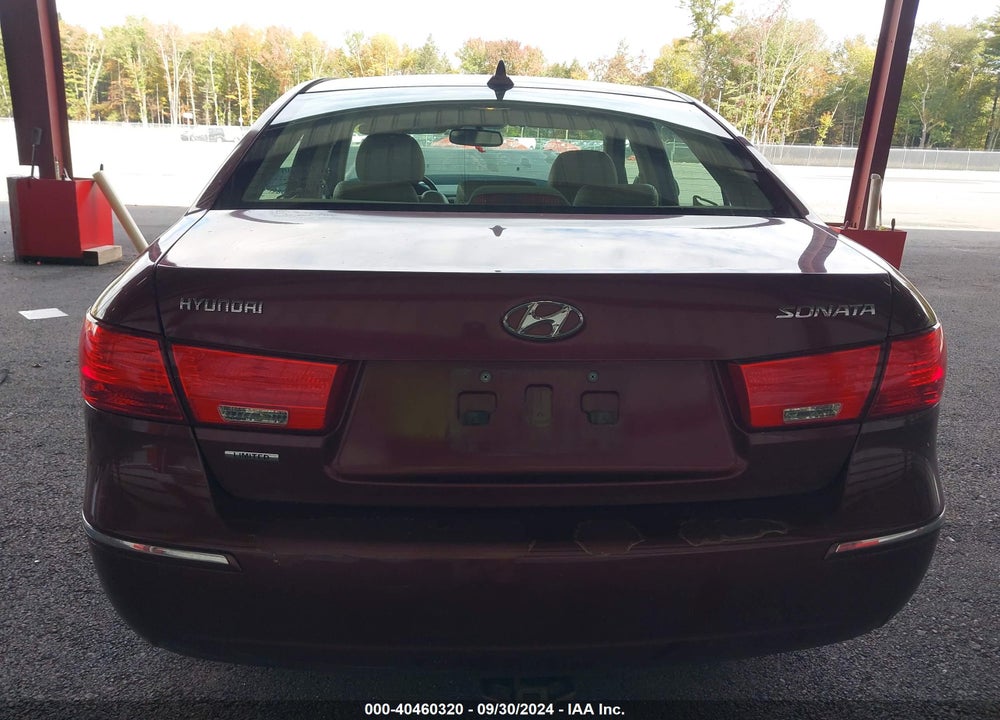 2009 HYUNDAI SONATA LIMITED VIN: 5NPEU46C99H522015