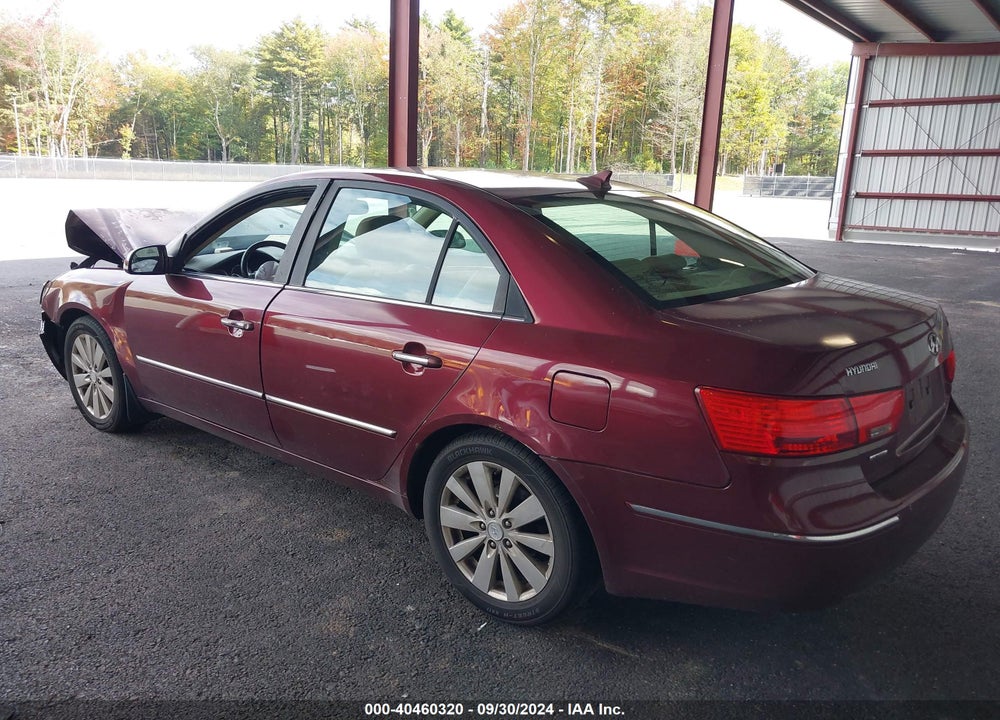 2009 HYUNDAI SONATA LIMITED VIN: 5NPEU46C99H522015