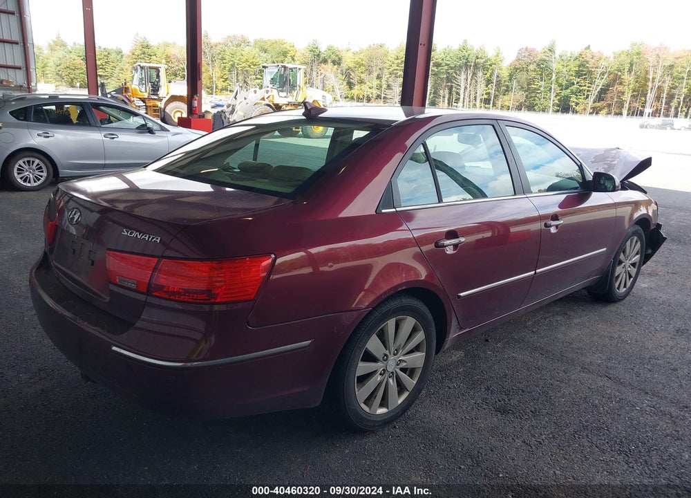 2009 HYUNDAI SONATA LIMITED VIN: 5NPEU46C99H522015