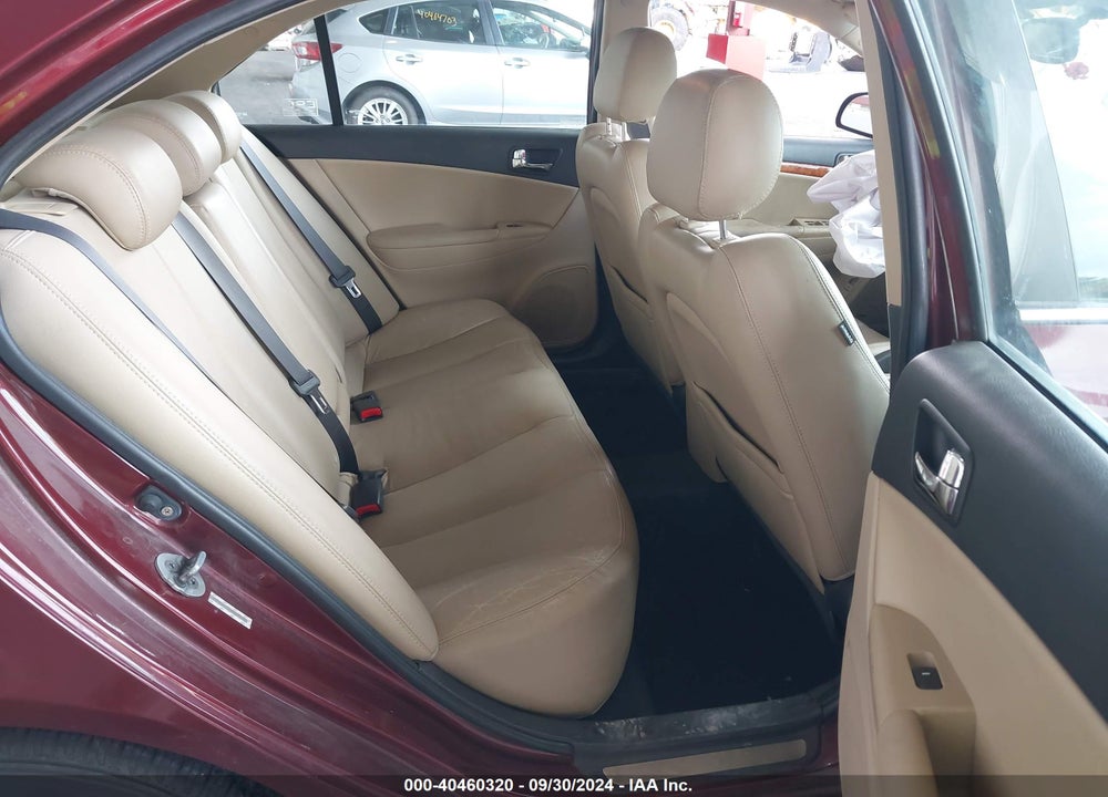 2009 HYUNDAI SONATA LIMITED VIN: 5NPEU46C99H522015