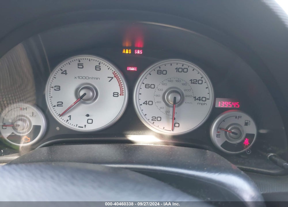 2002 ACURA RSX VIN: JH4DC53862C007686