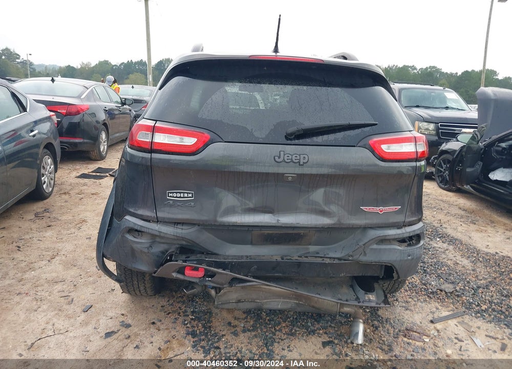2015 JEEP CHEROKEE TRAILHAWK VIN: 1C4PJMBS1FW698965