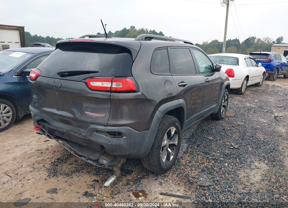 2015 JEEP CHEROKEE TRAILHAWK VIN: 1C4PJMBS1FW698965