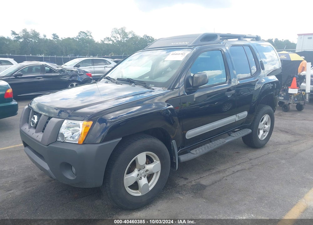 2005 NISSAN XTERRA SE VIN: 5N1AN08UX5C639744