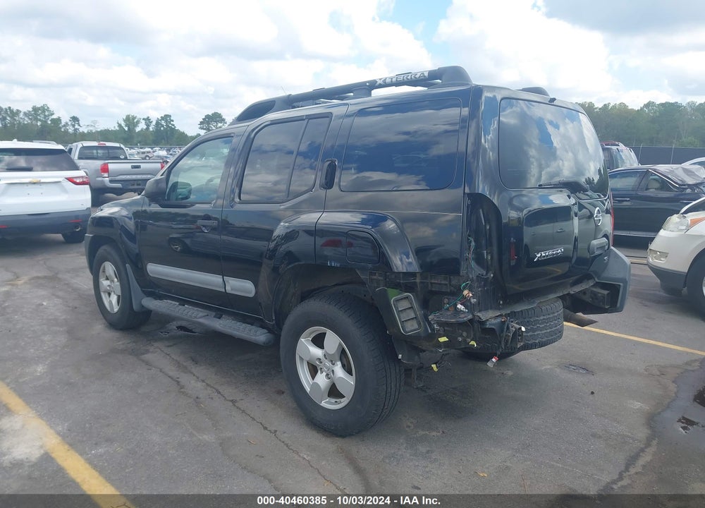 2005 NISSAN XTERRA SE VIN: 5N1AN08UX5C639744
