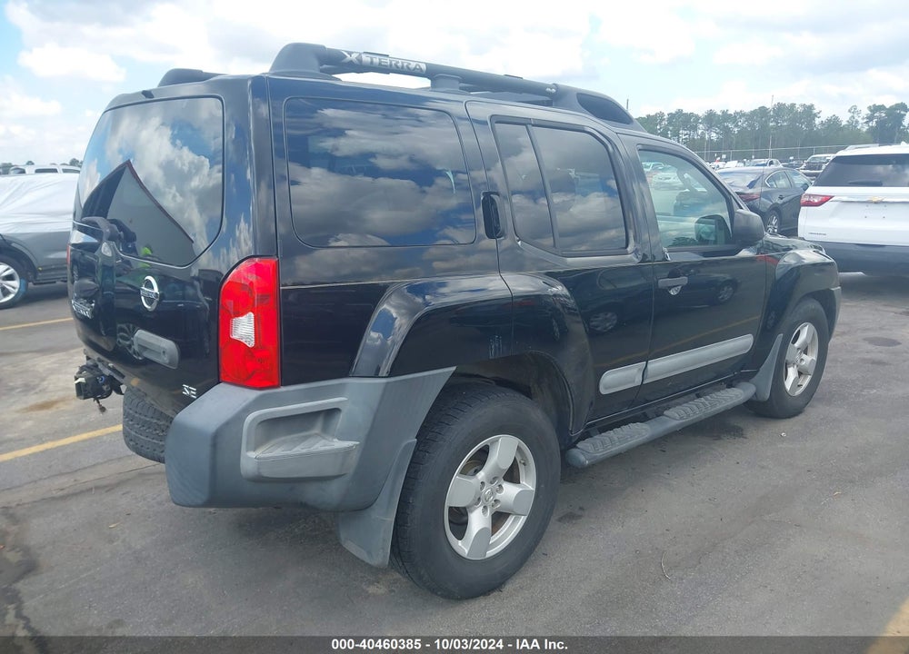 2005 NISSAN XTERRA SE VIN: 5N1AN08UX5C639744