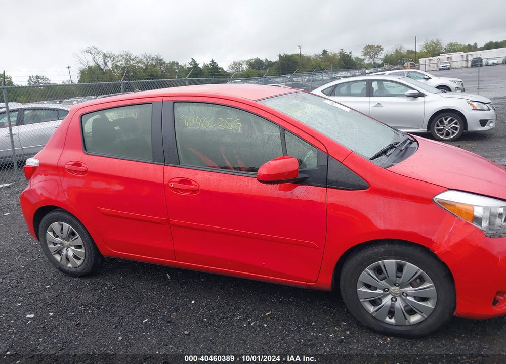 2014 TOYOTA YARIS LE (TMC/CBU PLANT) VIN: JTDKTUD35ED584889