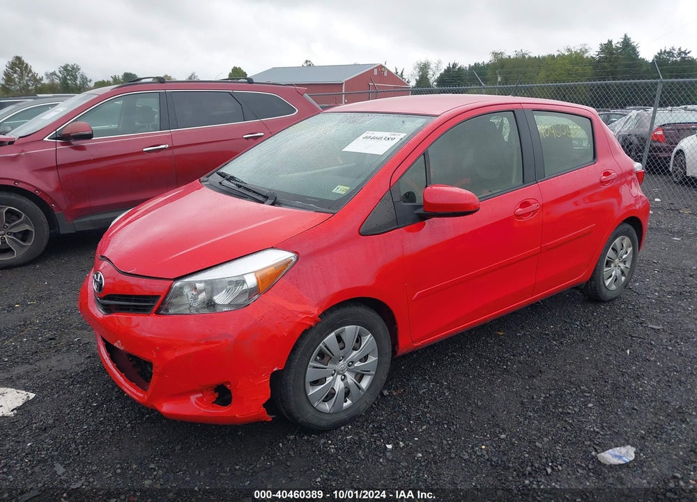 2014 TOYOTA YARIS LE (TMC/CBU PLANT) VIN: JTDKTUD35ED584889