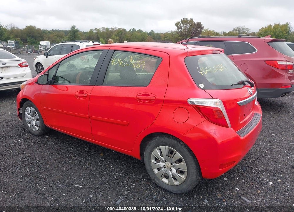 2014 TOYOTA YARIS LE (TMC/CBU PLANT) VIN: JTDKTUD35ED584889