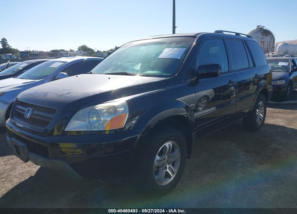 2005 HONDA PILOT EX-L VIN: 2HKYF18615H523652