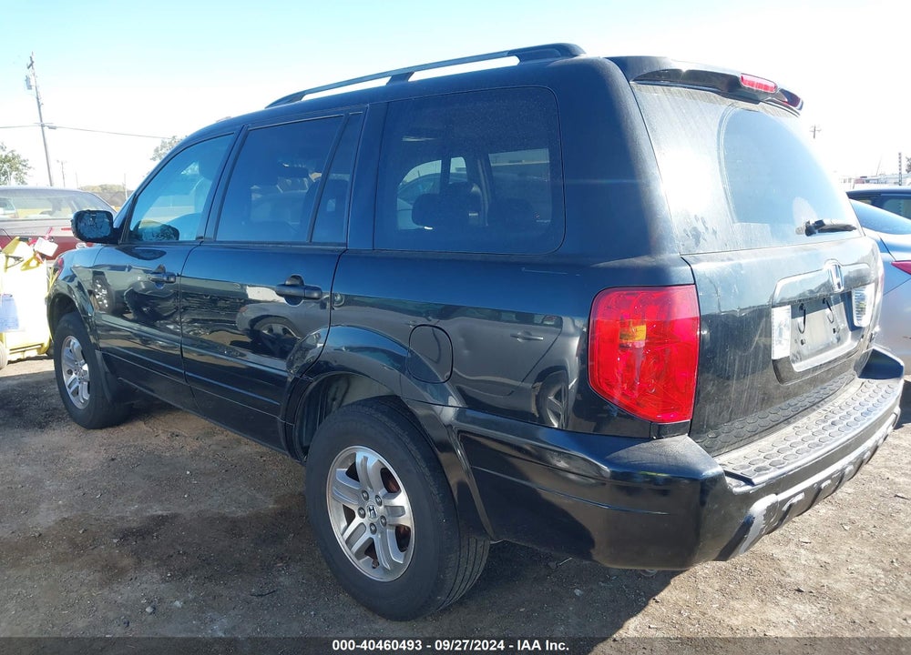 2005 HONDA PILOT EX-L VIN: 2HKYF18615H523652