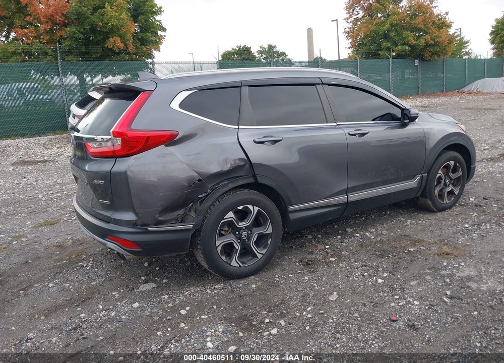 2017 HONDA CR-V TOURING VIN: 2HKRW2H99HH600101