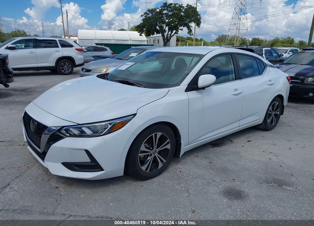2020 NISSAN SENTRA SV XTRONIC CVT VIN: 3N1AB8CV0LY256995