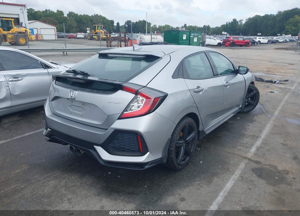 2018 HONDA CIVIC SPORT VIN: SHHFK7H41JU237442