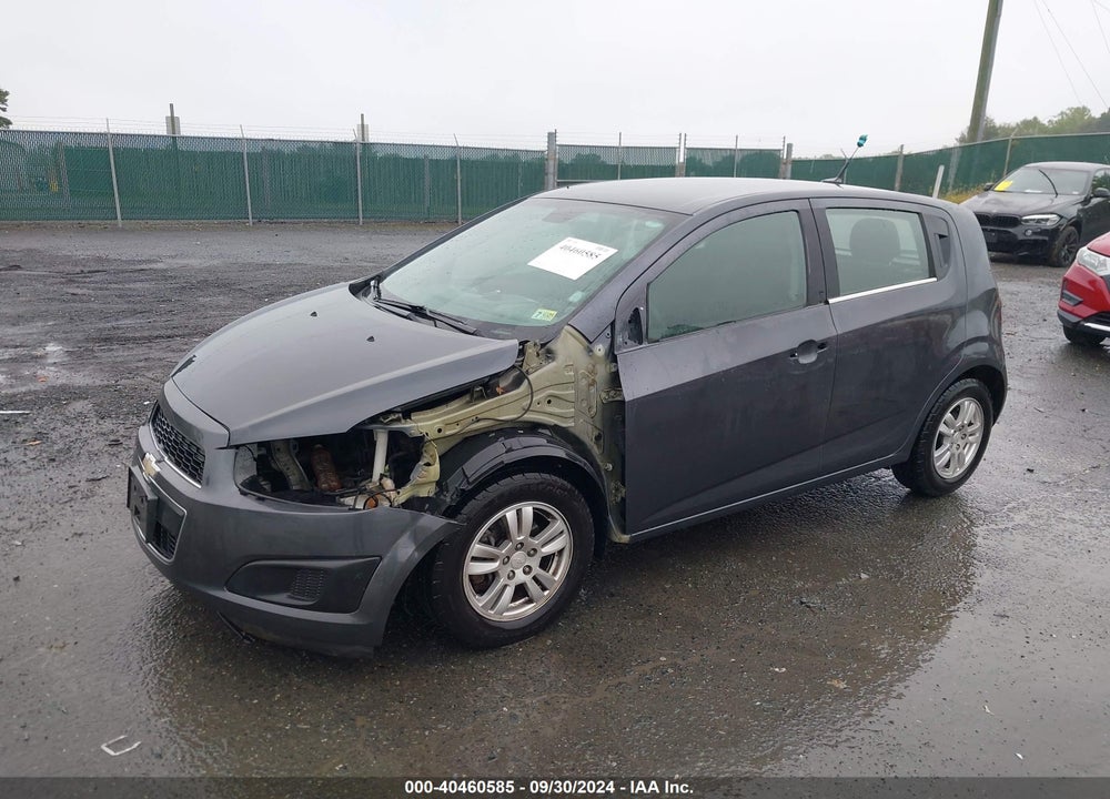 2013 CHEVROLET SONIC LT AUTO VIN: 1G1JC6SH8D4192454