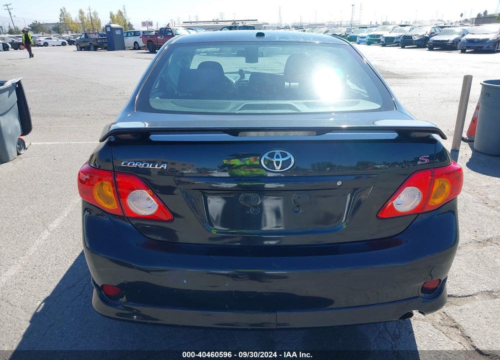 2010 TOYOTA COROLLA S VIN: 2T1BU4EE1AC406370