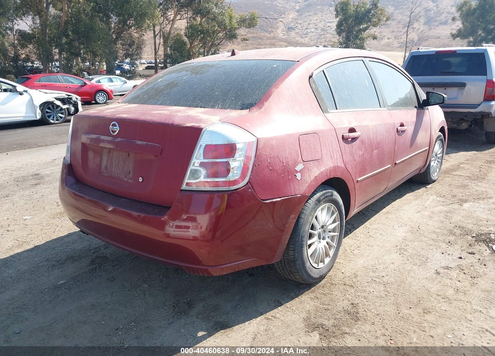 2009 NISSAN SENTRA 2.0 VIN: 3N1AB61E39L658099