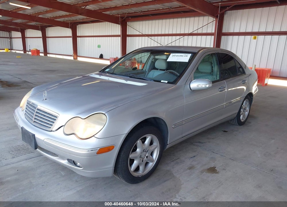 2002 MERCEDES-BENZ C 240 VIN: WDBRF61J32F149047