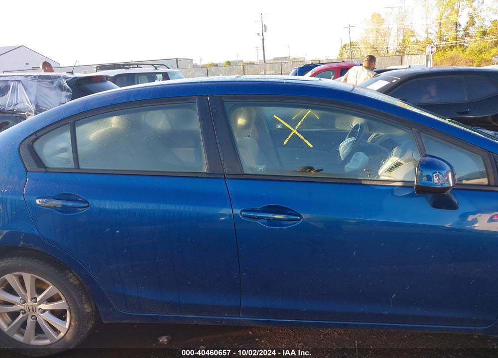 2012 HONDA CIVIC EX VIN: 19XFB2F84CE038114