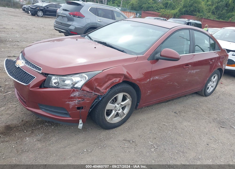 2012 CHEVROLET CRUZE 1LT VIN: 1G1PF5SC1C7262731
