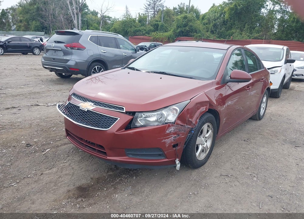 2012 CHEVROLET CRUZE 1LT VIN: 1G1PF5SC1C7262731