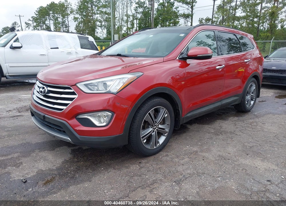 2015 HYUNDAI SANTA FE LIMITED VIN: KM8SR4HF1FU110728
