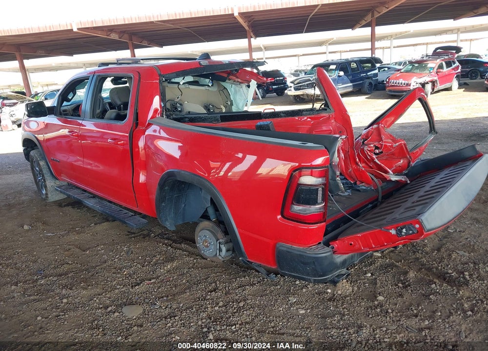 2020 RAM 1500 REBEL 4X4 5'7 BOX VIN: 1C6SRFLT8LN115399