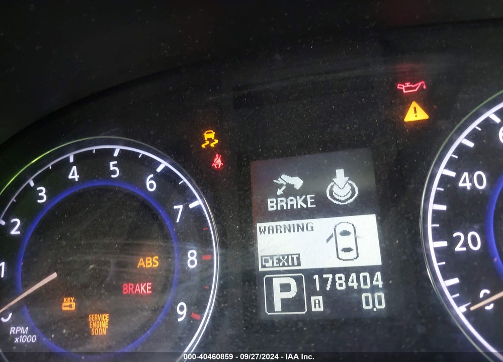 2012 INFINITI G37 JOURNEY VIN: JN1CV6EK2CM420497