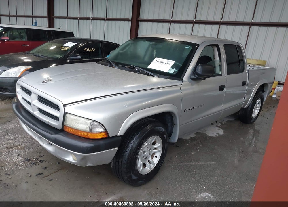 2002 DODGE DAKOTA VIN: 1B7HL38N52S651868