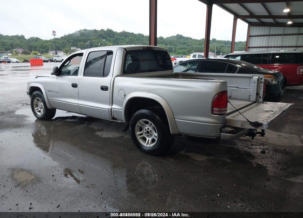 2002 DODGE DAKOTA VIN: 1B7HL38N52S651868