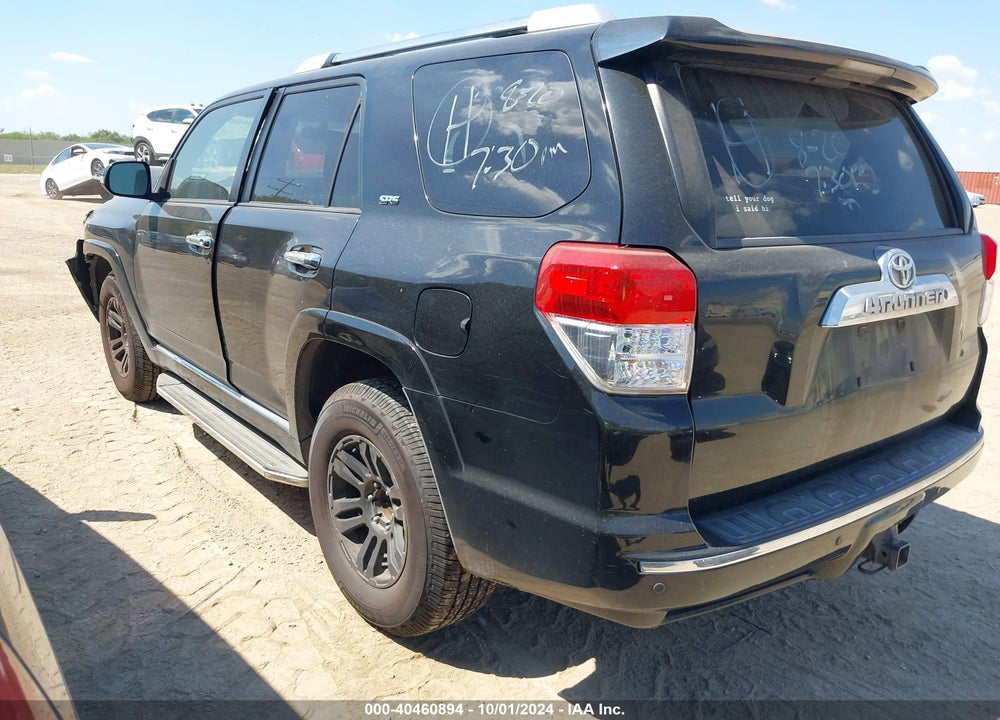 2012 TOYOTA 4RUNNER SR5 VIN: JTEZU5JR5C5036310