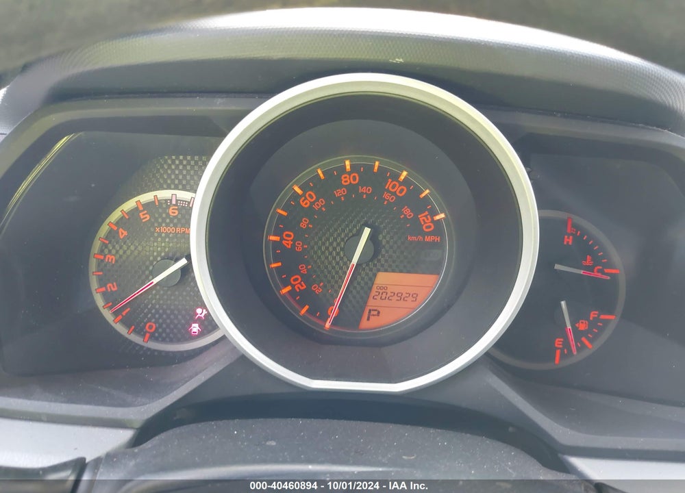 2012 TOYOTA 4RUNNER SR5 VIN: JTEZU5JR5C5036310
