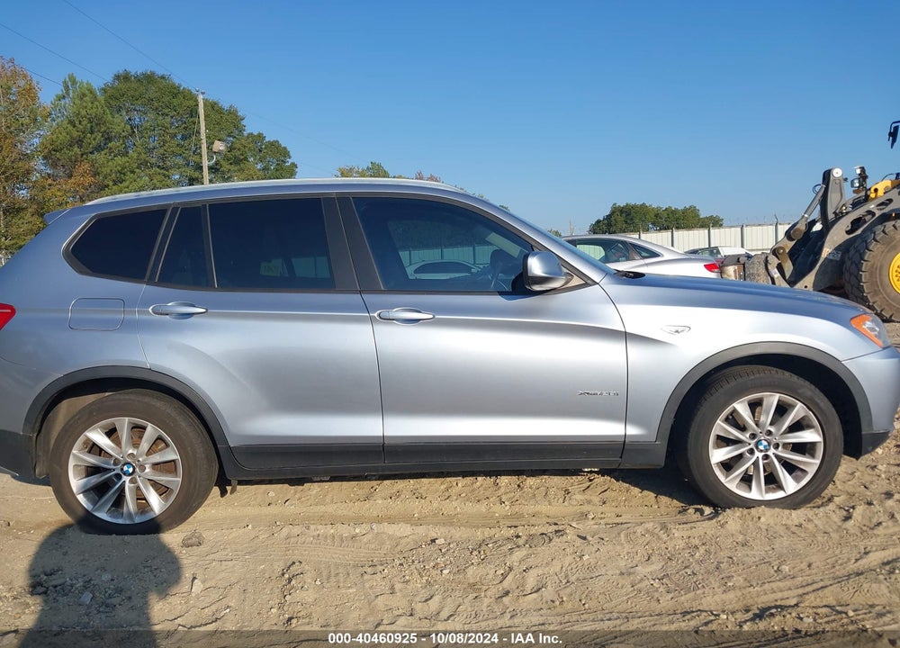 2013 BMW X3 XDRIVE28I VIN: 5UXWX9C53D0A16248