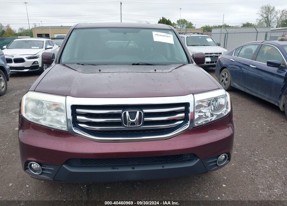 2013 HONDA PILOT EX-L VIN: 5FNYF4H5XDB067687