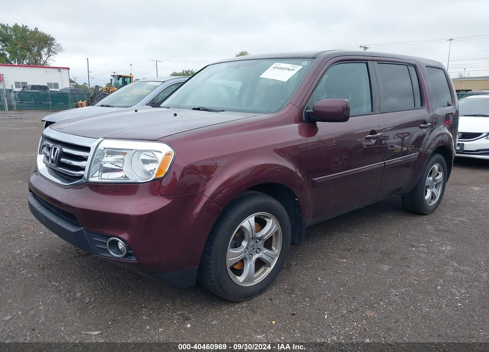2013 HONDA PILOT EX-L VIN: 5FNYF4H5XDB067687
