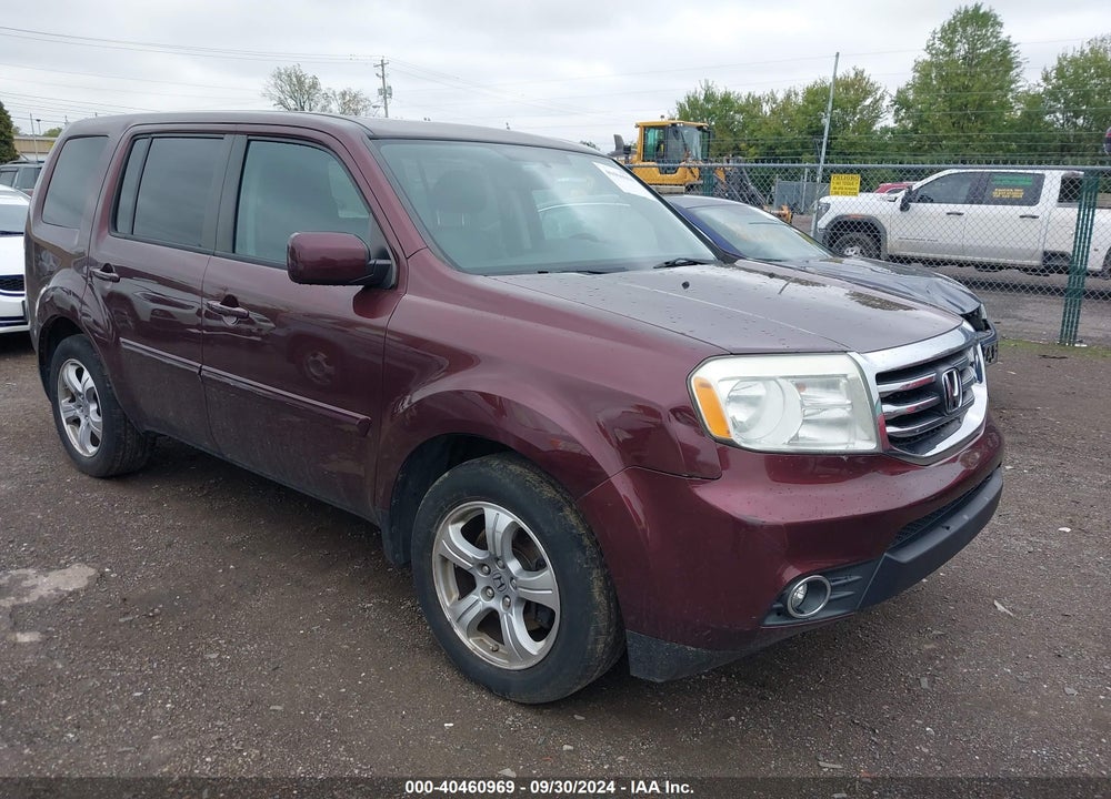 2013 HONDA PILOT EX-L VIN: 5FNYF4H5XDB067687