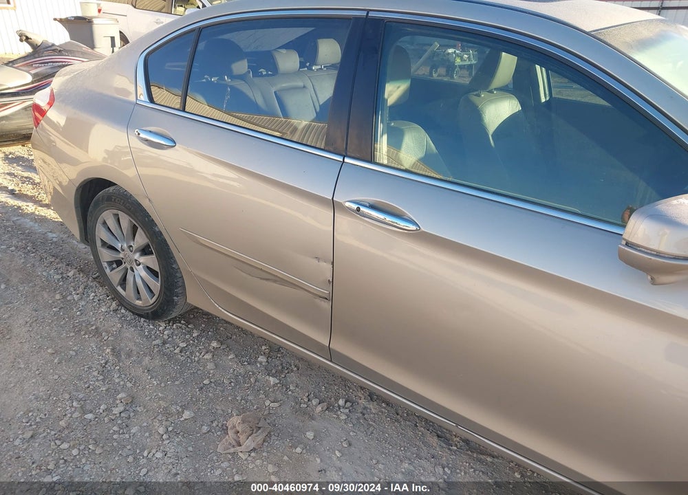 2014 HONDA ACCORD EXL VIN: 1HGCR2F84EA147940