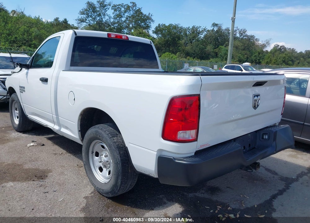 2019 RAM 1500 CLASSIC TRADESMAN REGULAR CAB 4X2 6'4 BOX VIN: 3C6JR6AG7KG538015