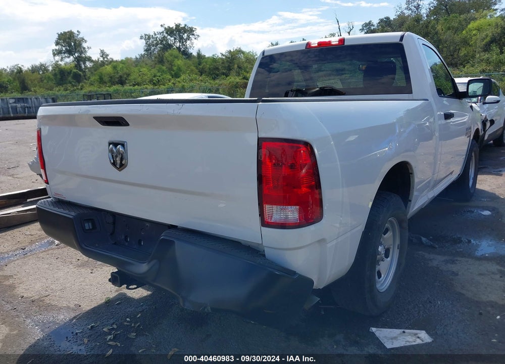 2019 RAM 1500 CLASSIC TRADESMAN REGULAR CAB 4X2 6'4 BOX VIN: 3C6JR6AG7KG538015