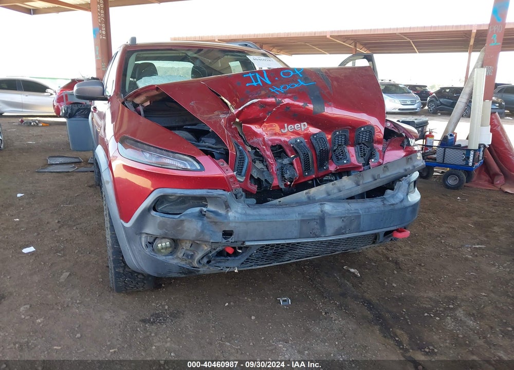 2014 JEEP CHEROKEE VIN: 1C4PJMBS5EW210177