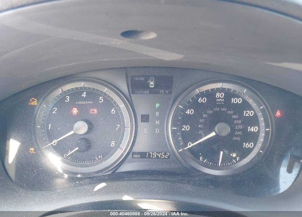 2008 LEXUS ES 350 VIN: JTHBJ46G482257663