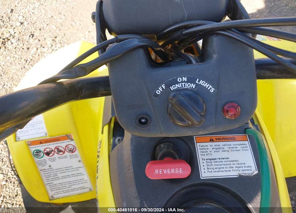 2003 SUZUKI LT160 VIN: KM4AG42A431100031