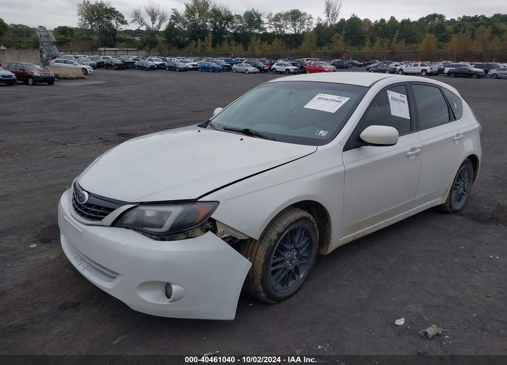 2008 SUBARU IMPREZA 2.5I VIN: JF1GH616X8G828823