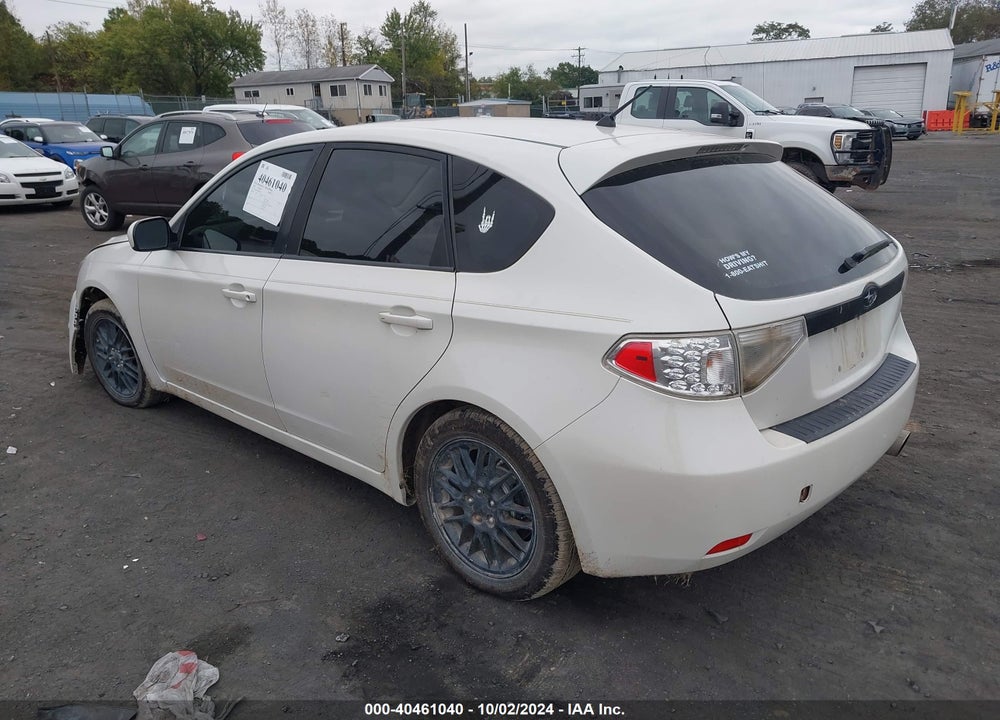 2008 SUBARU IMPREZA 2.5I VIN: JF1GH616X8G828823