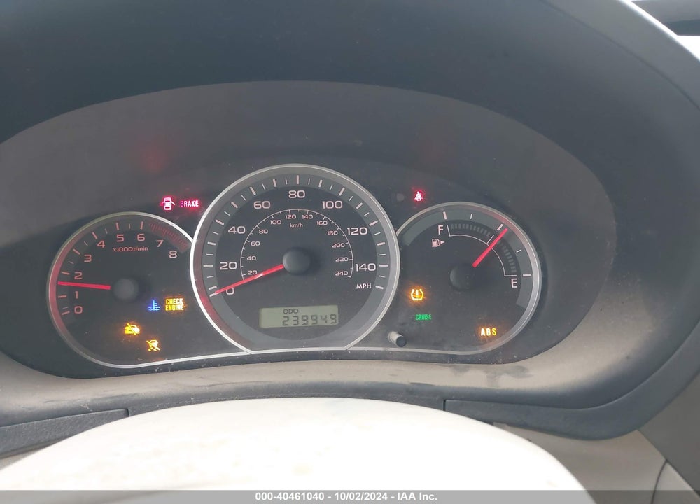 2008 SUBARU IMPREZA 2.5I VIN: JF1GH616X8G828823