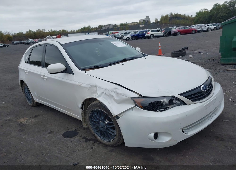 2008 SUBARU IMPREZA 2.5I VIN: JF1GH616X8G828823