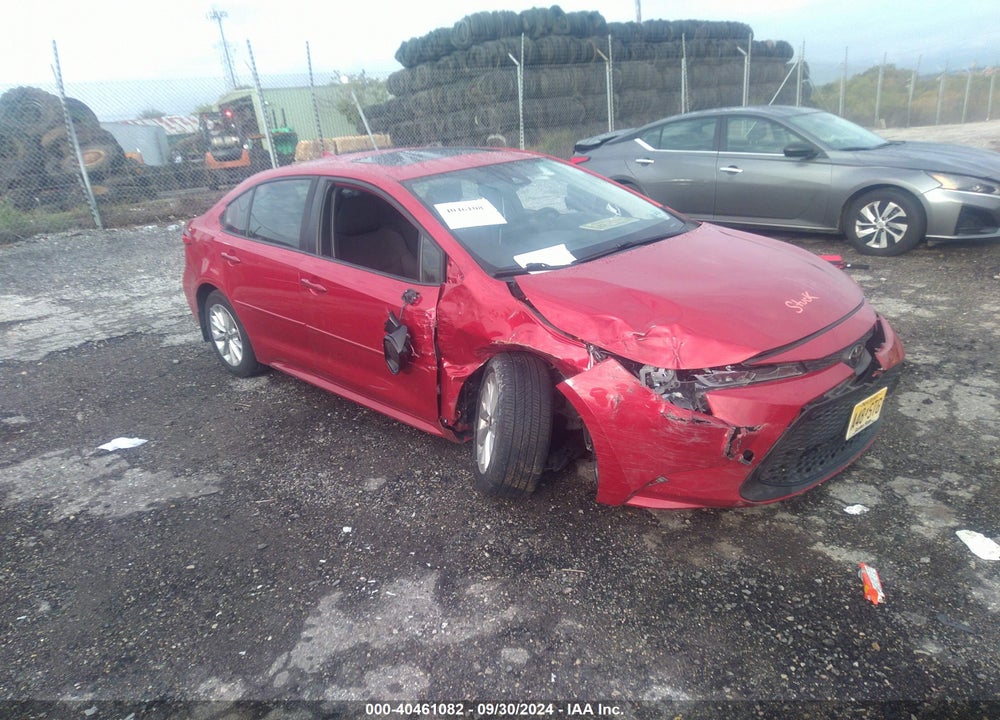 2020 TOYOTA COROLLA LE VIN: JTDHPRAEXLJ048052